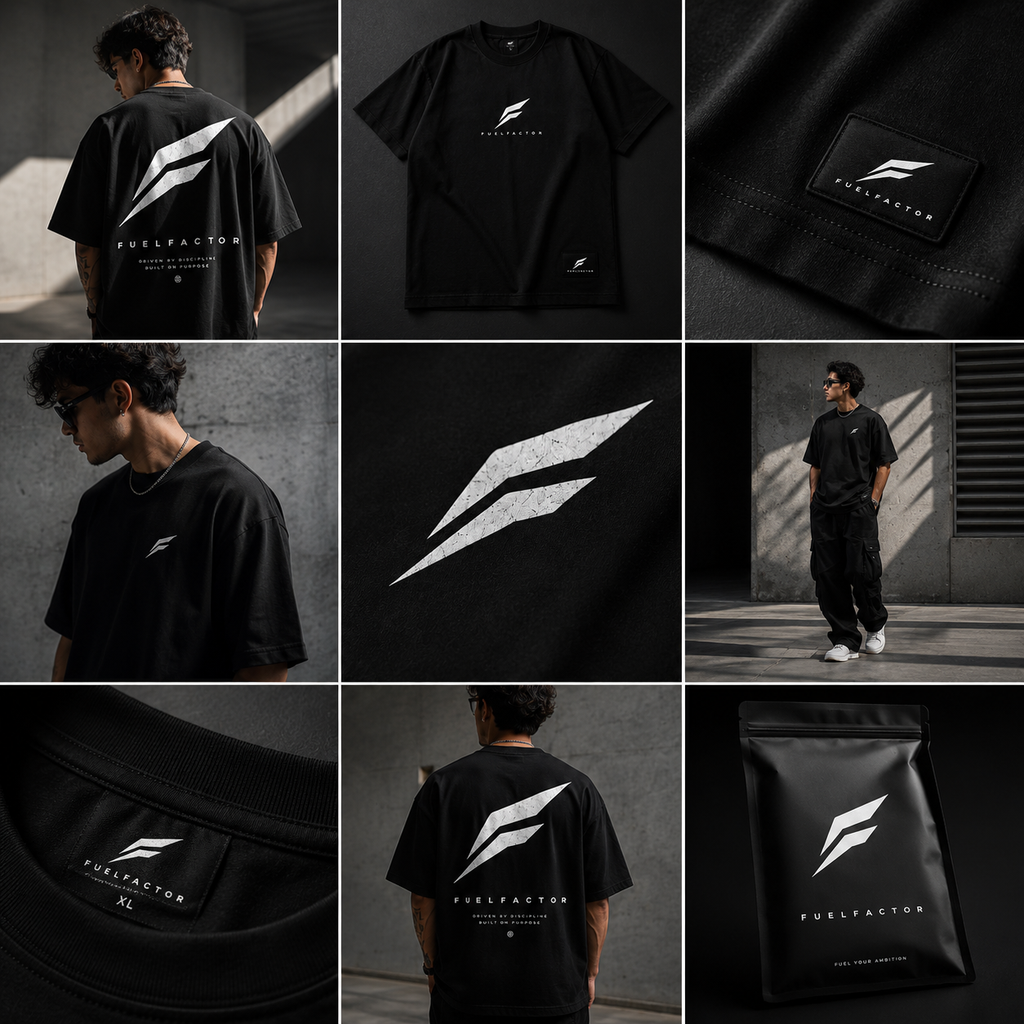 FuelFactor Signature Oversized Tee